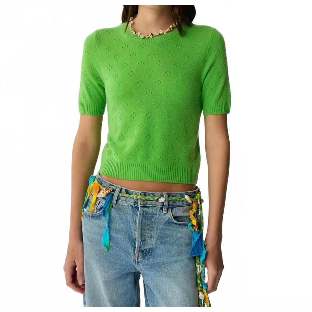 NEW GUEST IN RESIDENCE compass sweater tee in match point